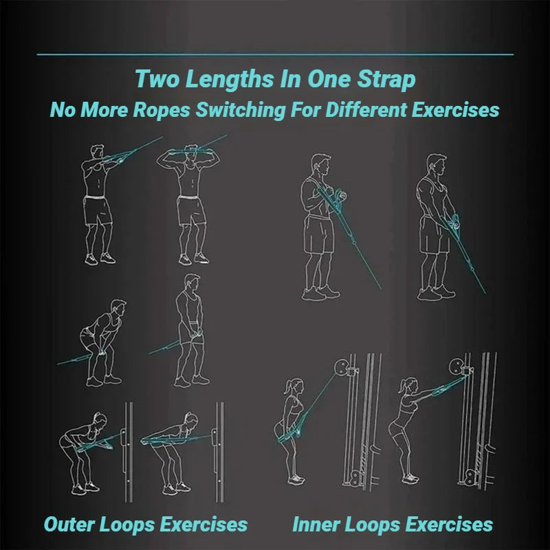 Tricep Rope Cable Attachment