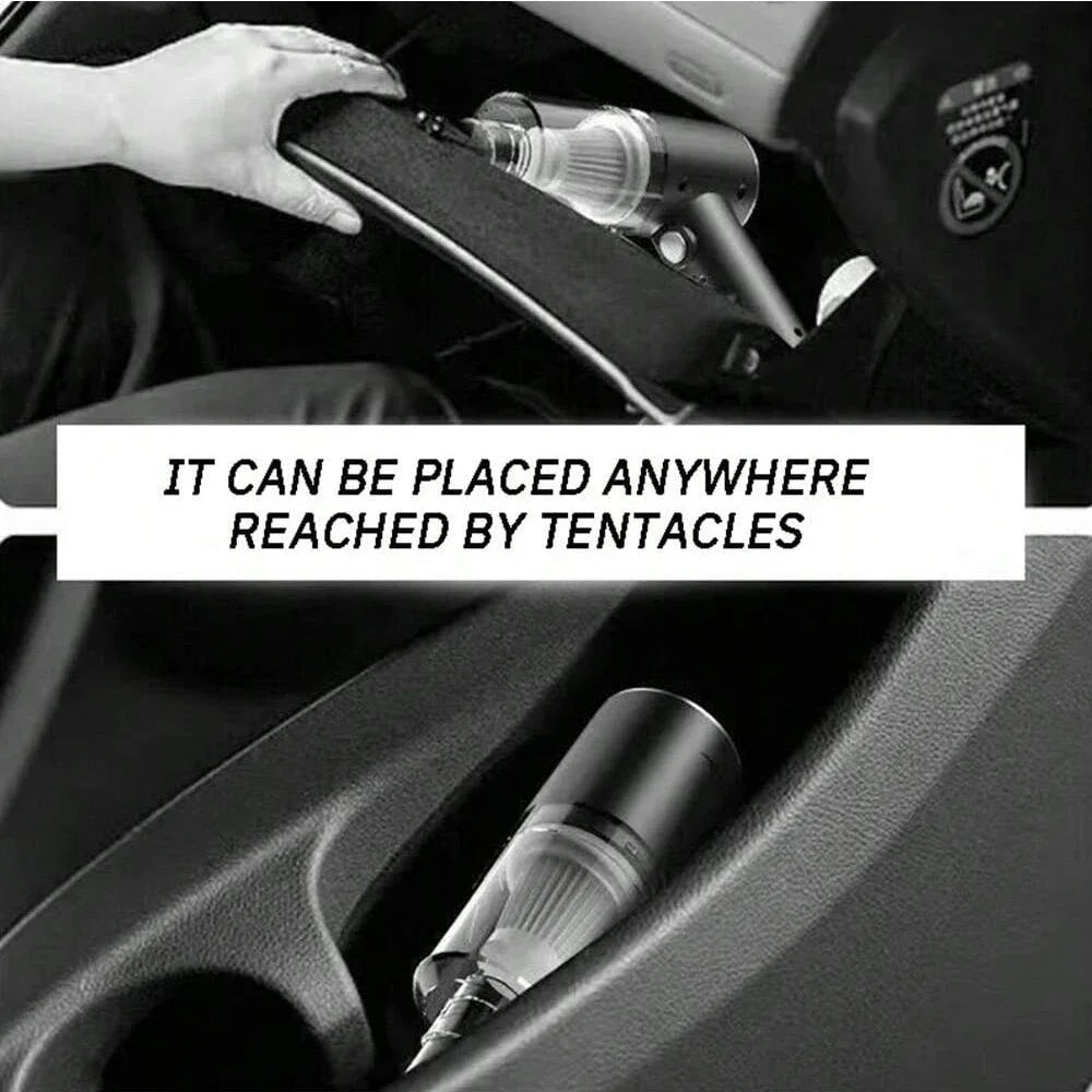 Mini PowerVac Pro – Wireless Vacuum Cleaner for Home & Car