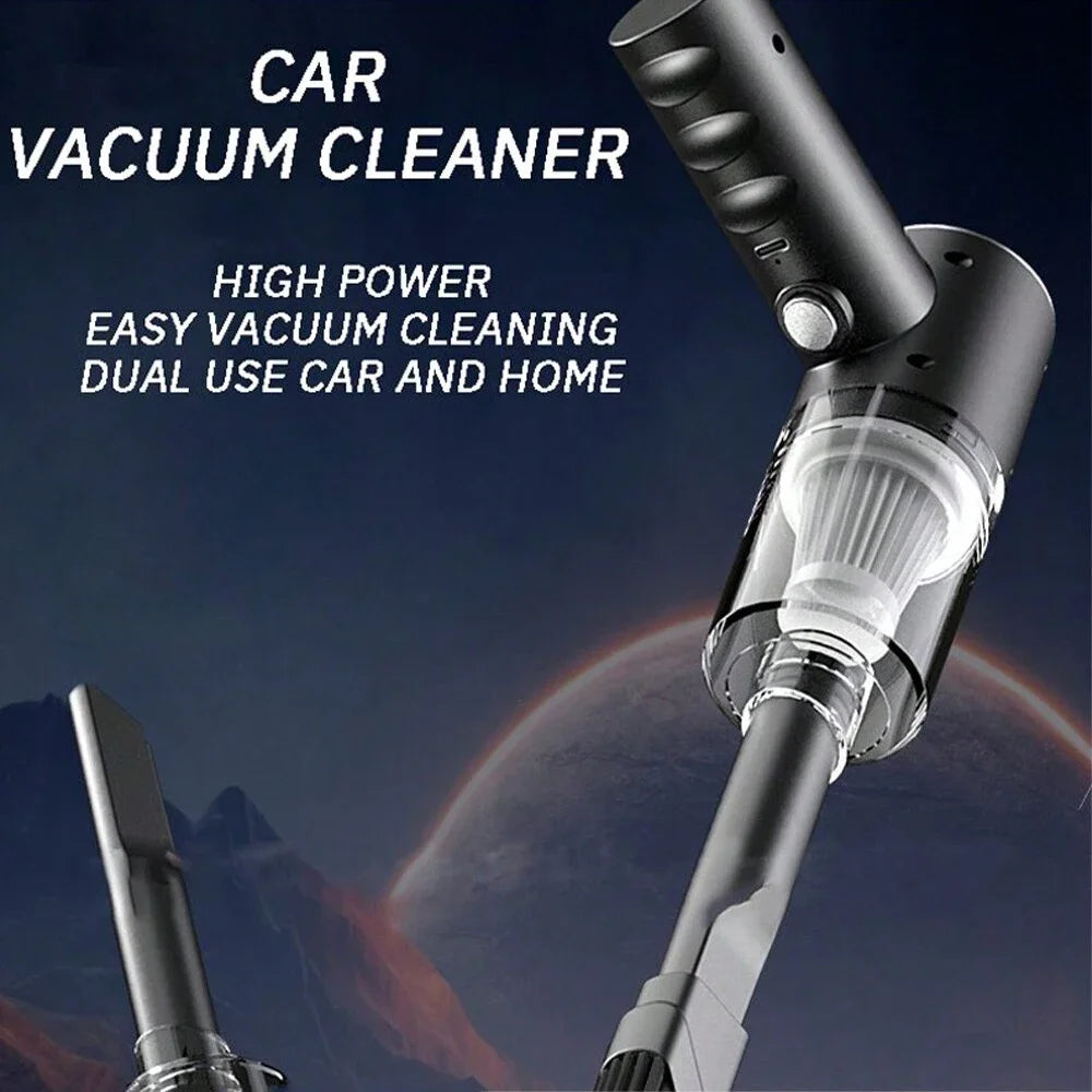 Mini PowerVac Pro – Wireless Vacuum Cleaner for Home & Car
