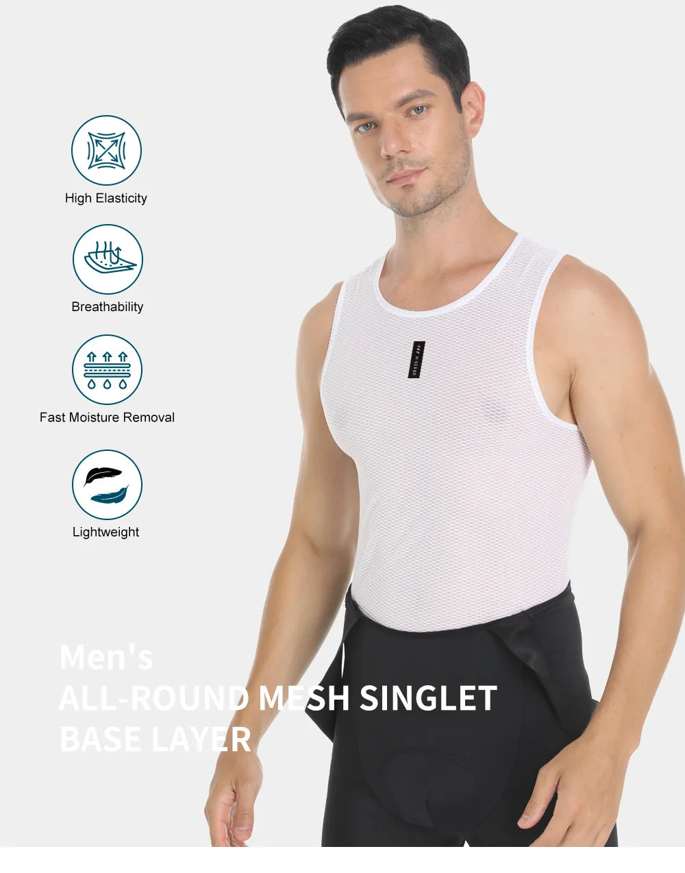 Men’s Cycling Base Layer Vest