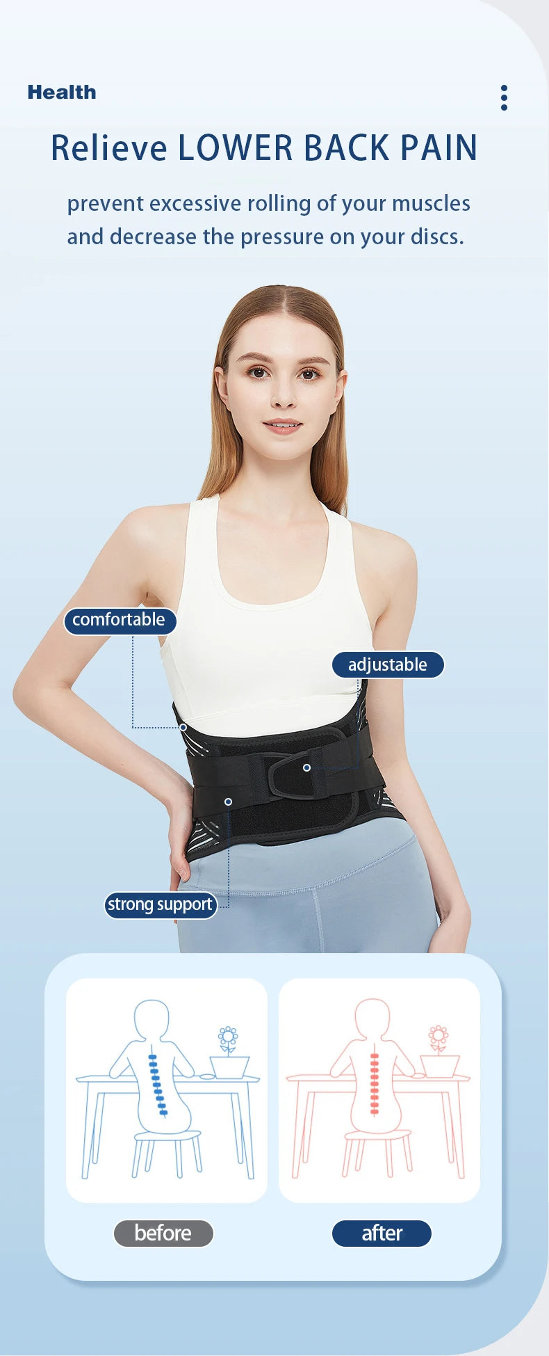 Back Support Belt