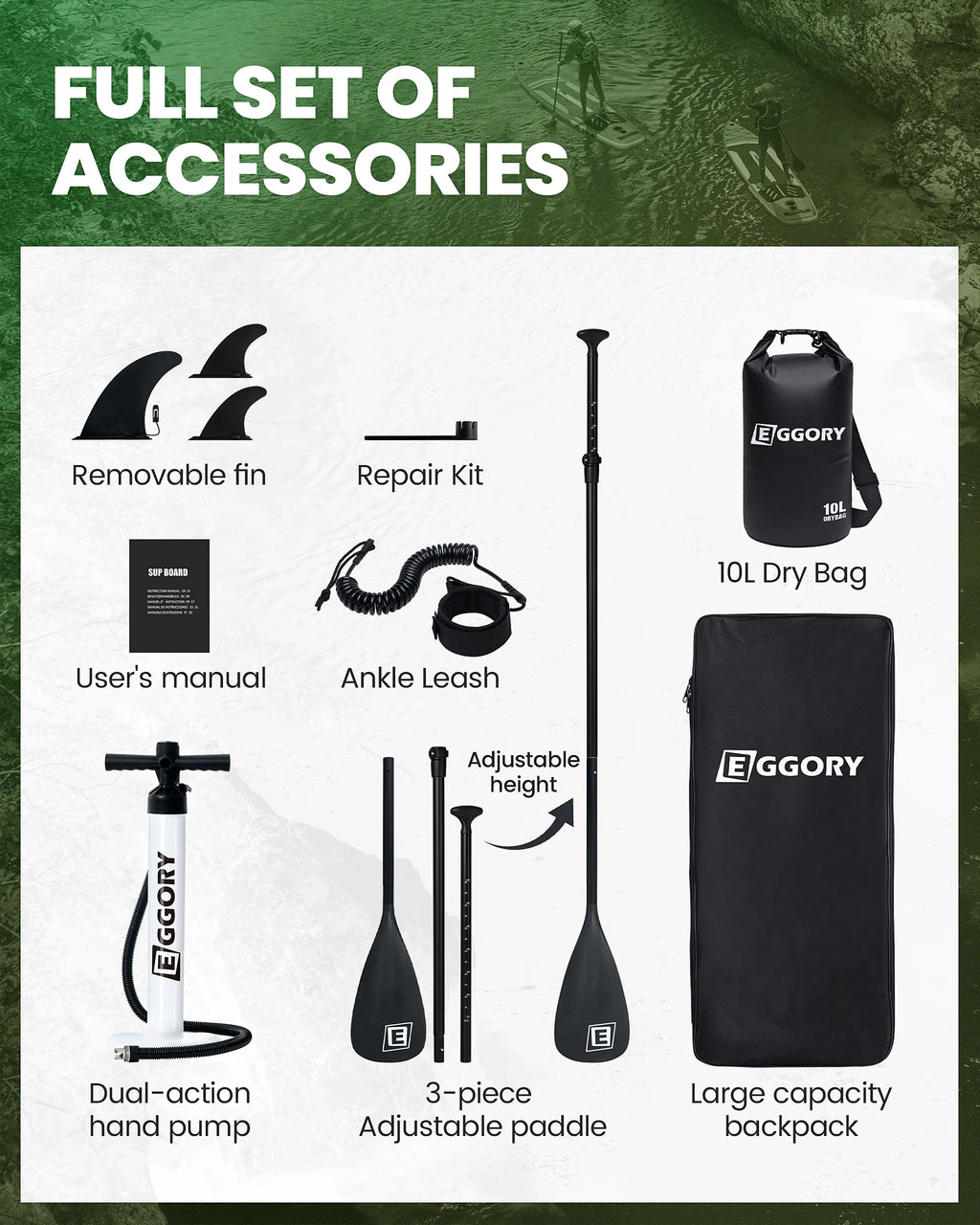 Inflatable Stand Up Paddle Board (11FT)