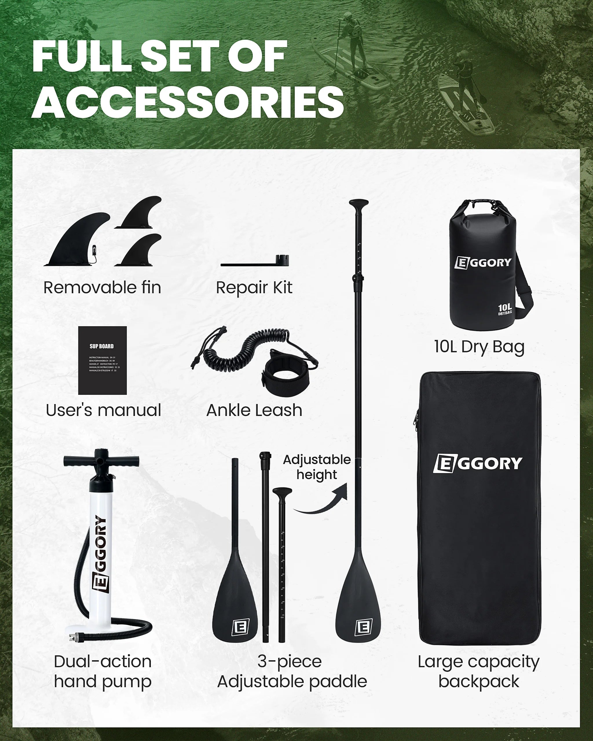 Inflatable Stand Up Paddle Board (11FT)