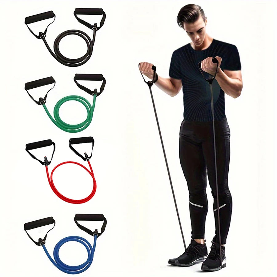 4-Level Resistance Bands with Handles