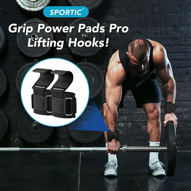 Weight Lifting Hook Grips