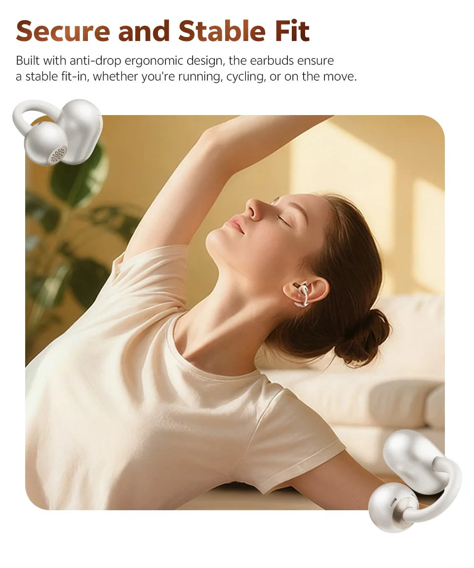 QCY Crossky C50 Open Ear Clip Earbuds