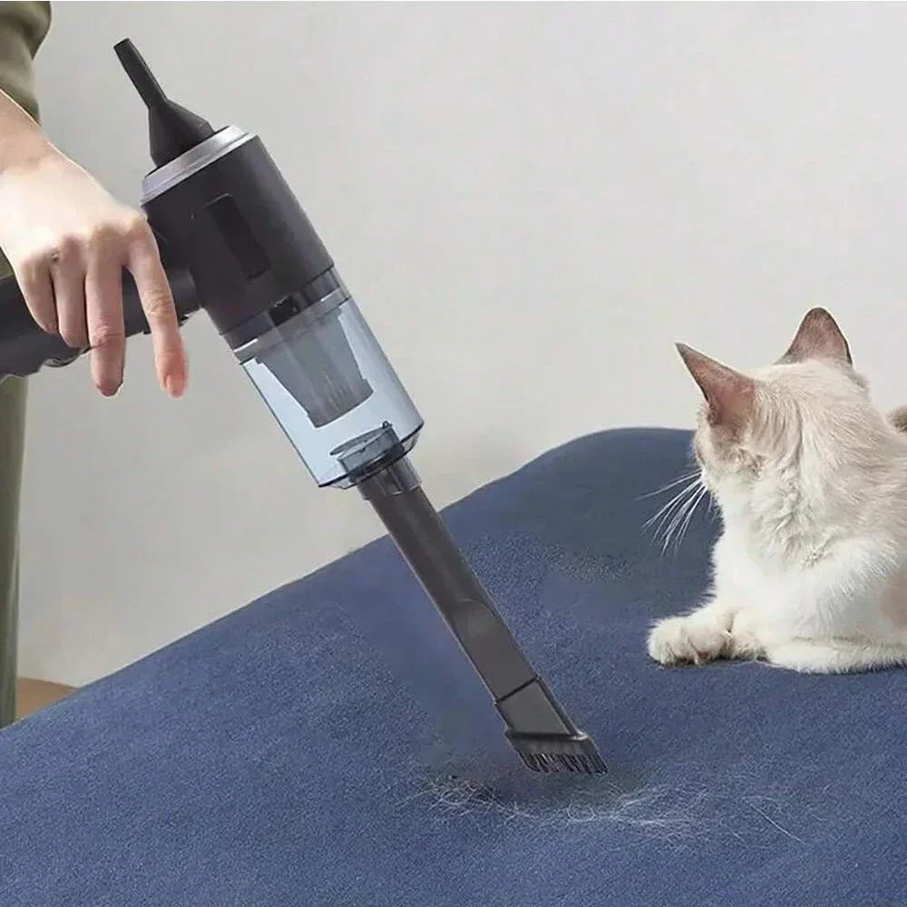 Mini PowerVac Pro – Wireless Vacuum Cleaner for Home & Car