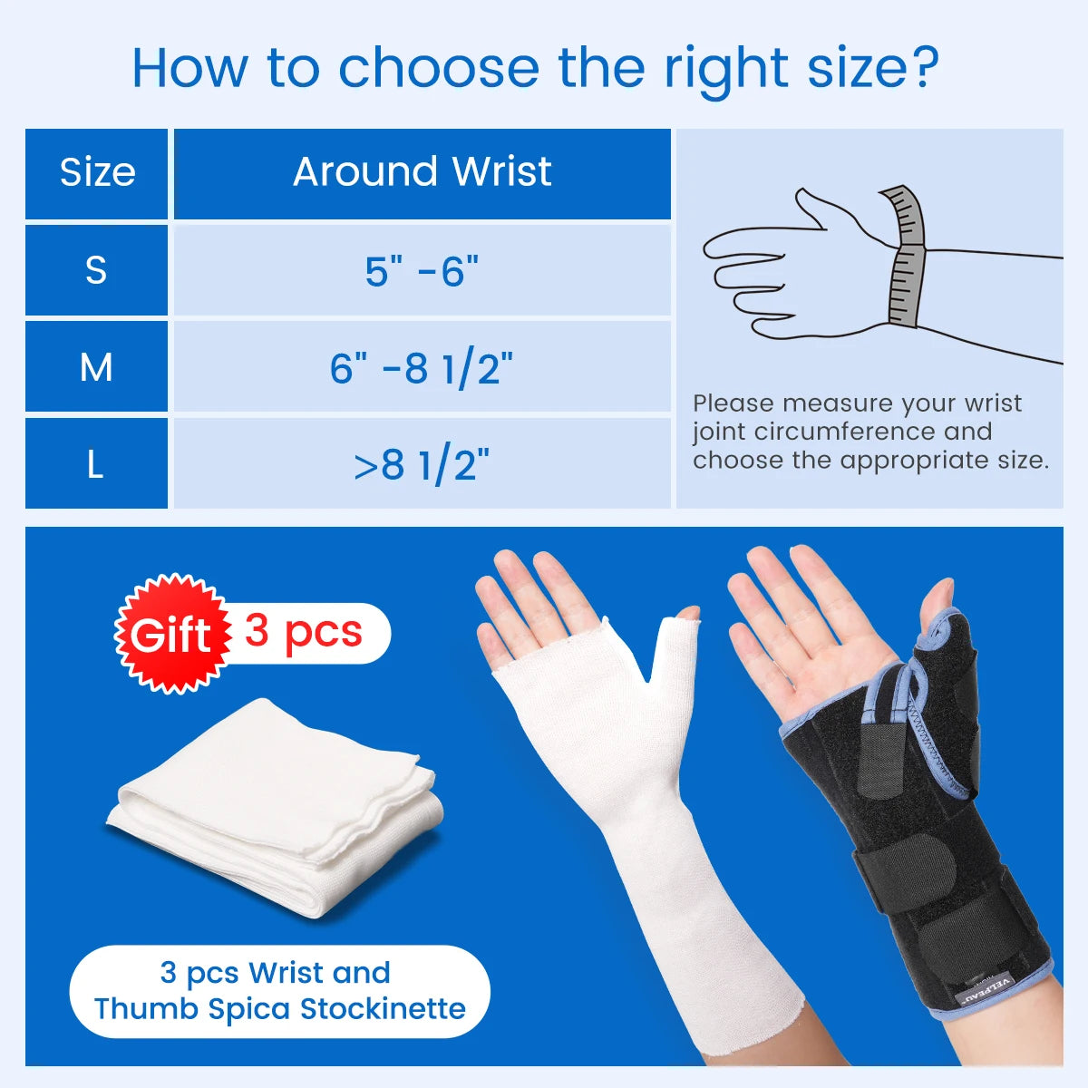 Wrist & Thumb Support Brace