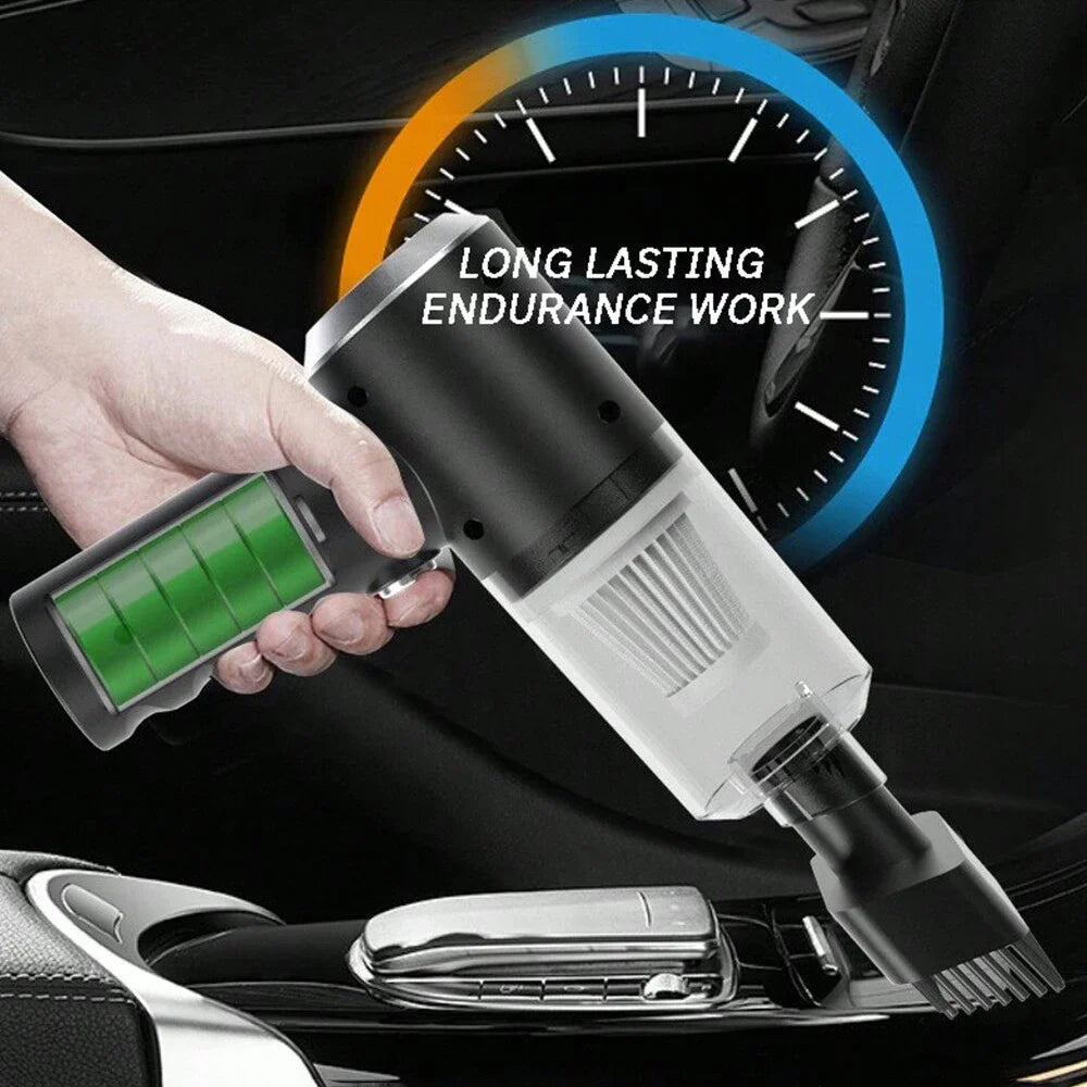 Mini PowerVac Pro – Wireless Vacuum Cleaner for Home & Car