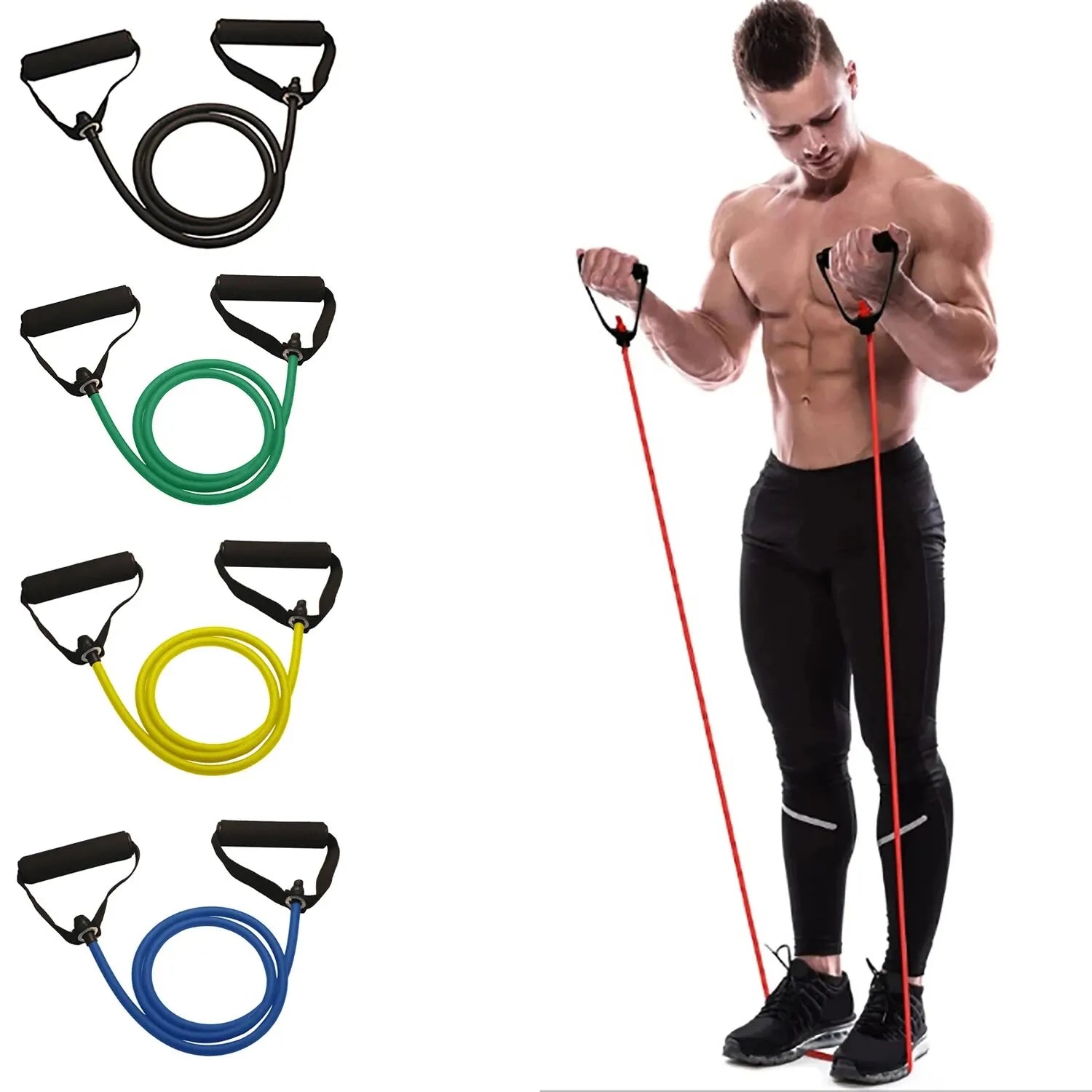 Resistance Bands with Handles Set