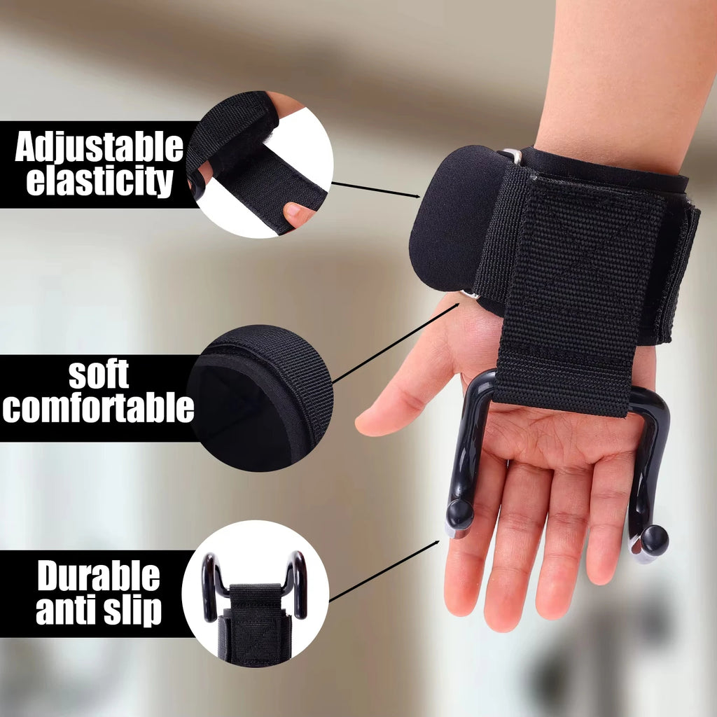 Weight Lifting Hook Grips